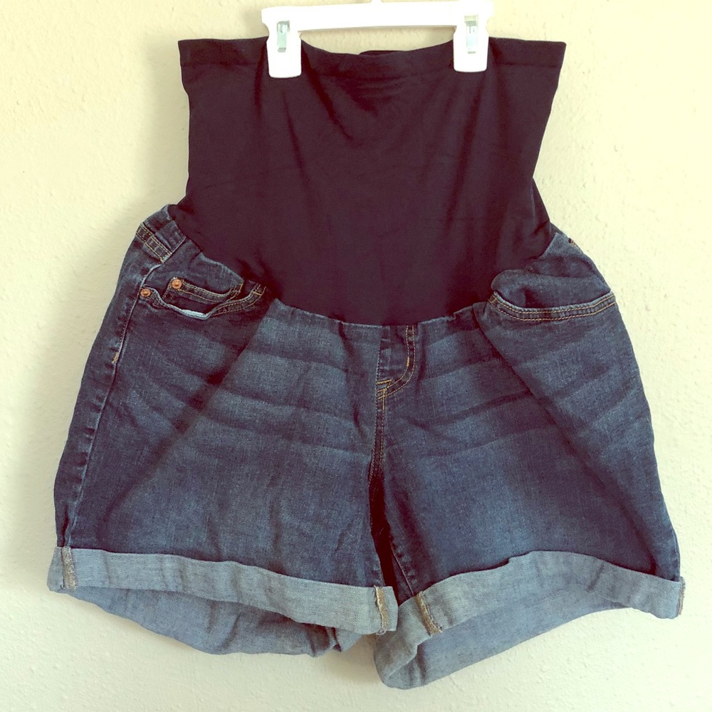 Indigo blue shorts